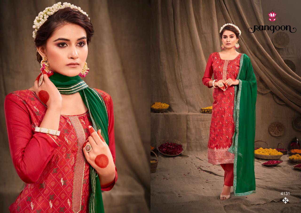 Rangoon Aachal Muslin Festive Wear Festive Wear Salwar suit Collection